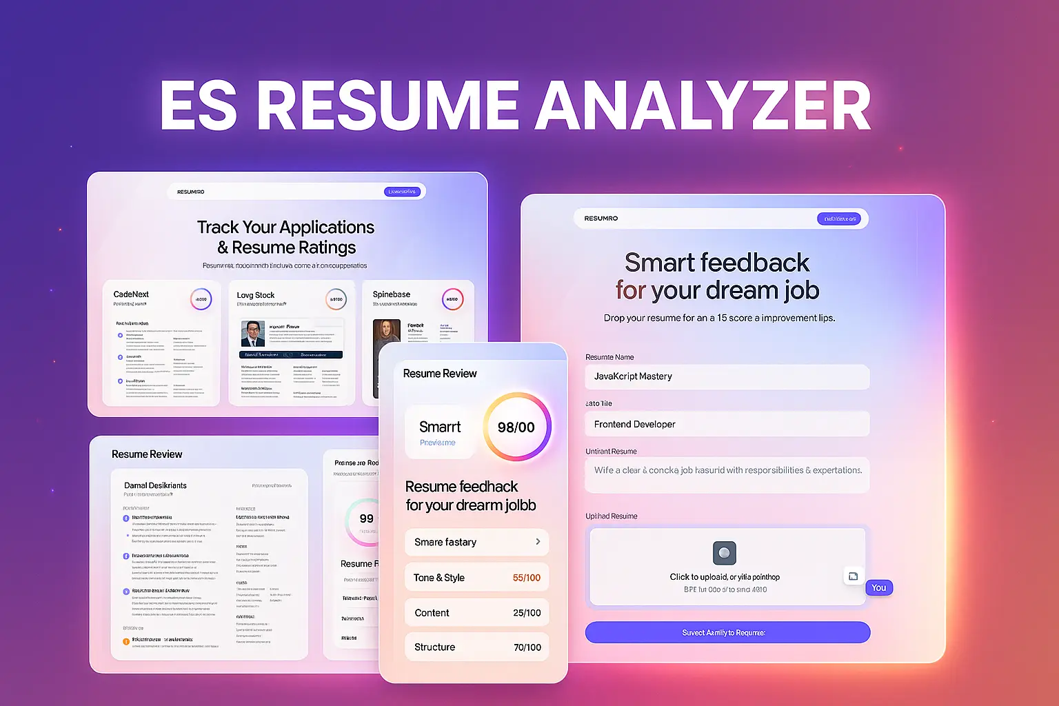 Resume Analyzer project screenshot